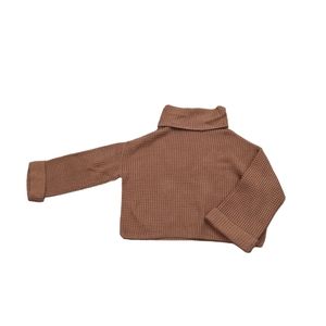 Free People Brown Turtleneck Sweater